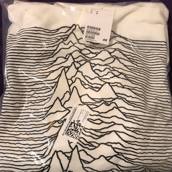 JOY DIVISION UNKNOWN PLEASURES Hoodie NWT MEDIUM - Picture 6 of 8